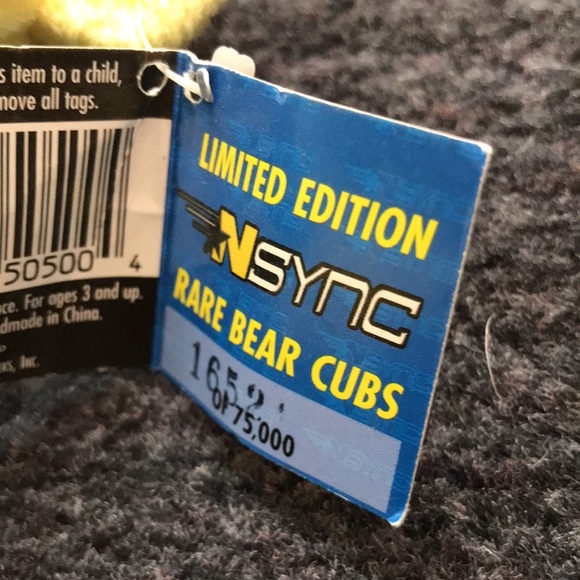 *NSYNC Collectible Rare Bear Cubs Vintage - Picture 8 of 12